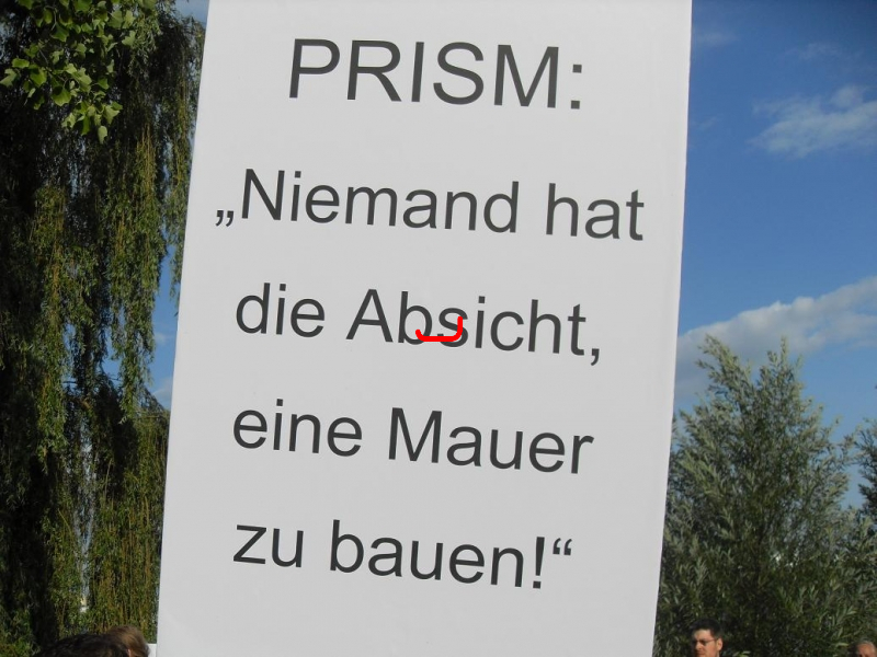 Demonstration gegen PRISM und für Edward Snowden. Hamburg, 11.07.2013_8