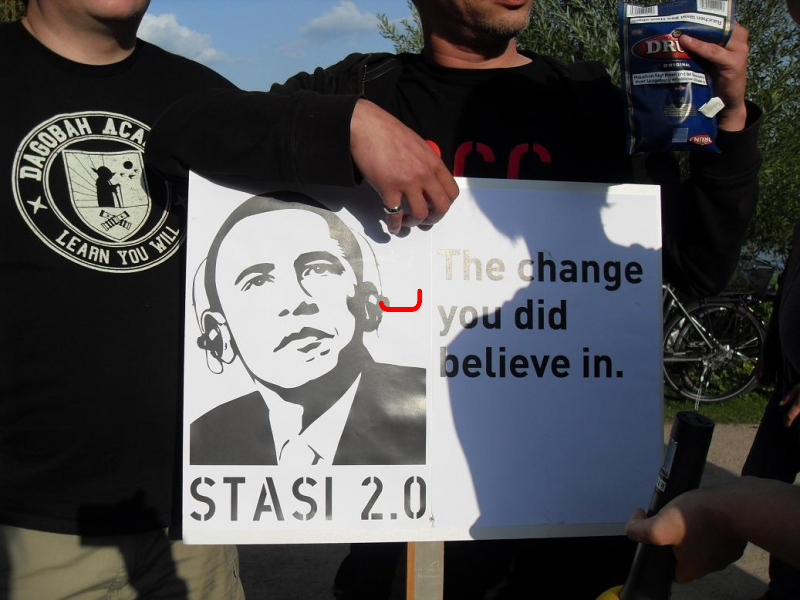 Demonstration gegen PRISM und für Edward Snowden. Hamburg, 11.07.2013_14