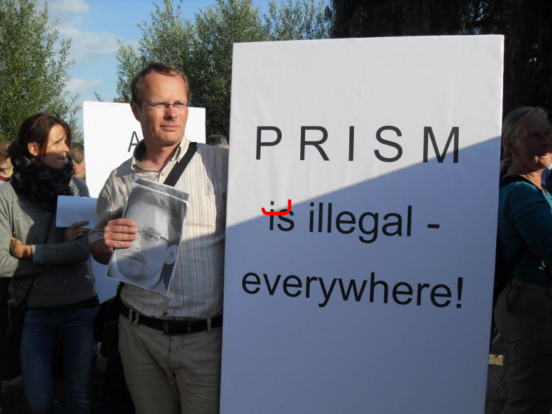 Demonstration gegen PRISM und für Edward Snowden. Hamburg, 11.07.2013_43